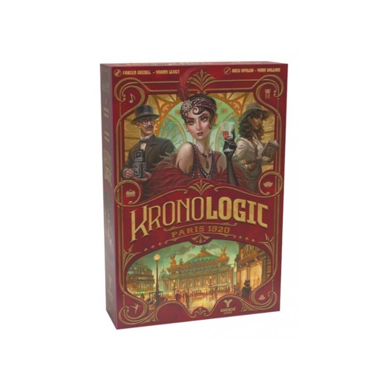 Kronologic: Paris 1920 - gioco da tavolo