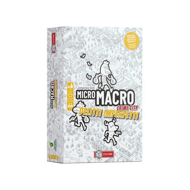 MicroMacro: Crime City - Delitti Imperfetti - gioco da tavolo