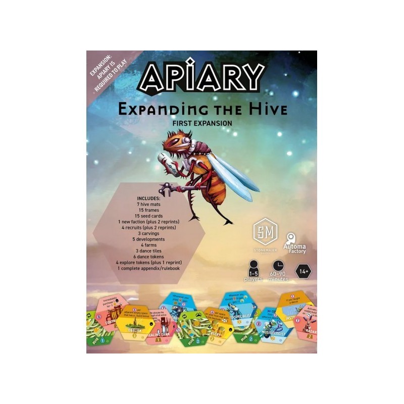 Expanding the Hive: Apiary - gioco da tavolo