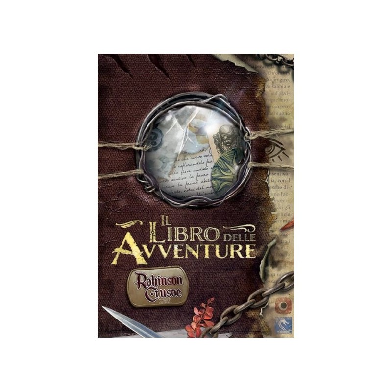Libro delle Avventure - Robinson Crusoe: Avventure sull'Isola Maledetta - gioco da tavolo