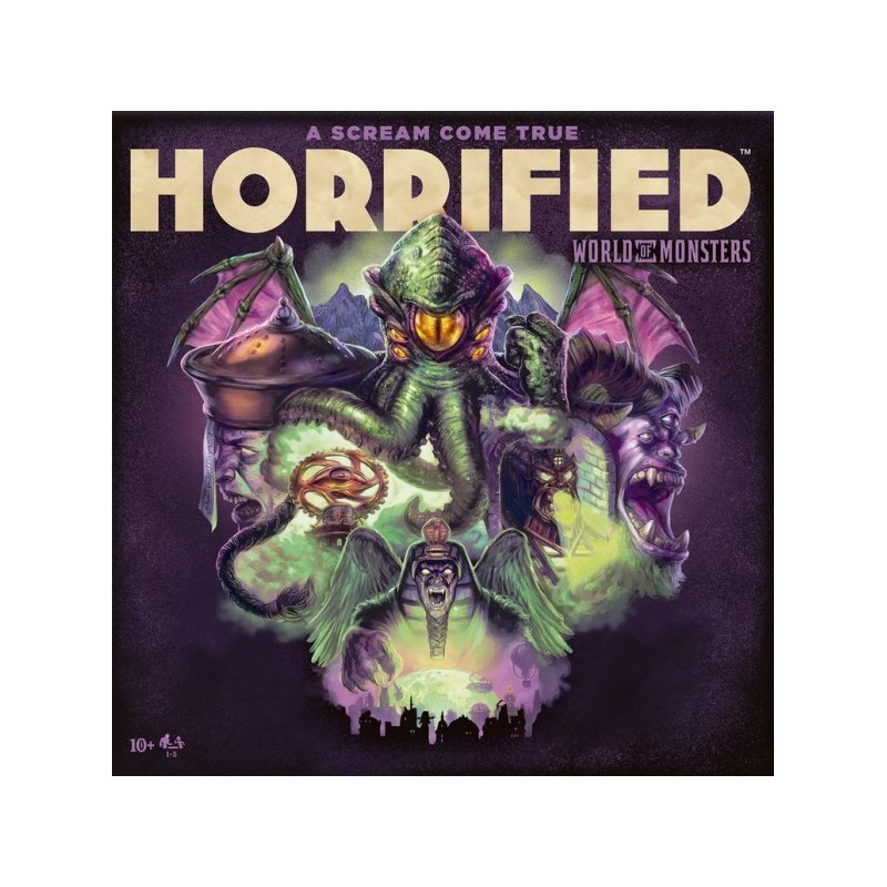 Horrified: World of Monsters - gioco da tavolo