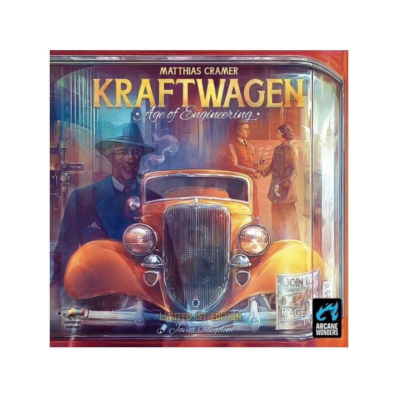 Kraftwagen: Age of Engineering - gioco da tavolo