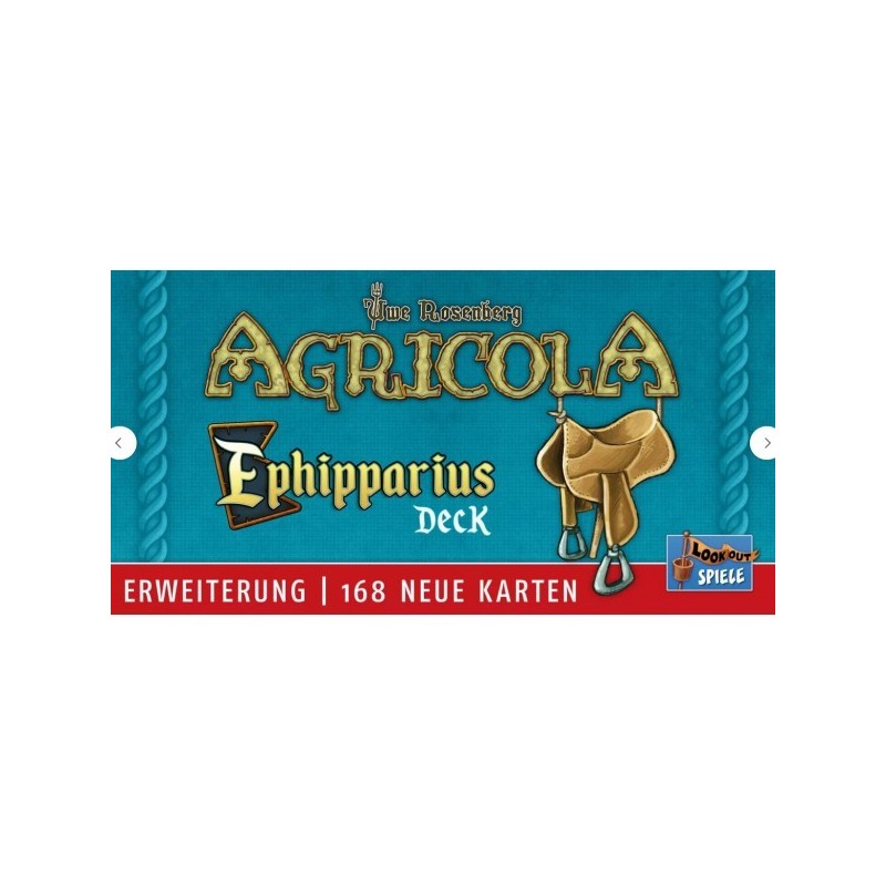 Ephipparius Deck: Agricola ENG - gioco da tavolo