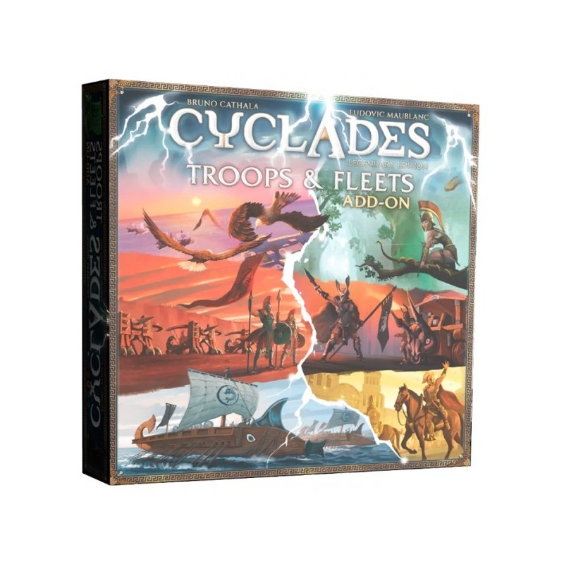 Truppe e Flotte: Cyclades Edizione Leggendaria - gioco da tavolo