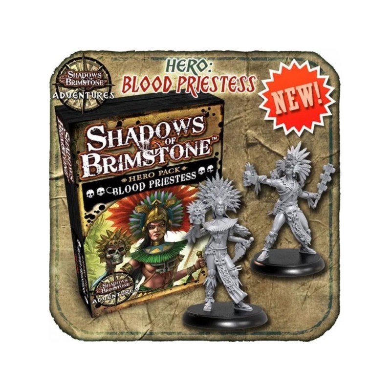 Blood Priestess Hero Pack: Shadows of Brimstone - gioco da tavolo