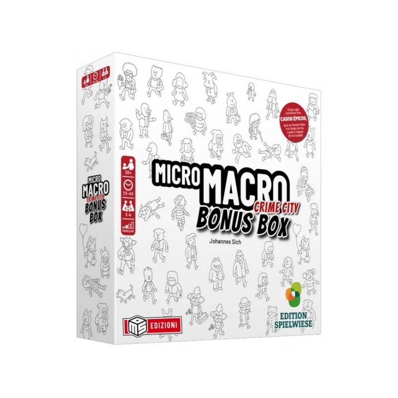 Bonus Box: MicroMacro: Crime City - gioco da tavolo