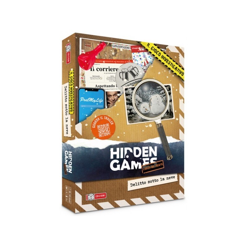 Hidden Games - Delitto Sotto la Neve - gioco da tavolo