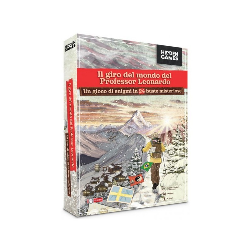 Hidden Games - Il Giro del Mondo del Professor Leonardo - gioco da tavolo