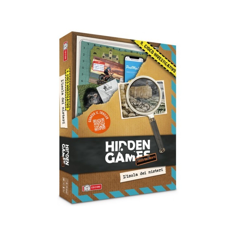 Hidden Games - L'Isola dei Misteri - gioco da tavolo