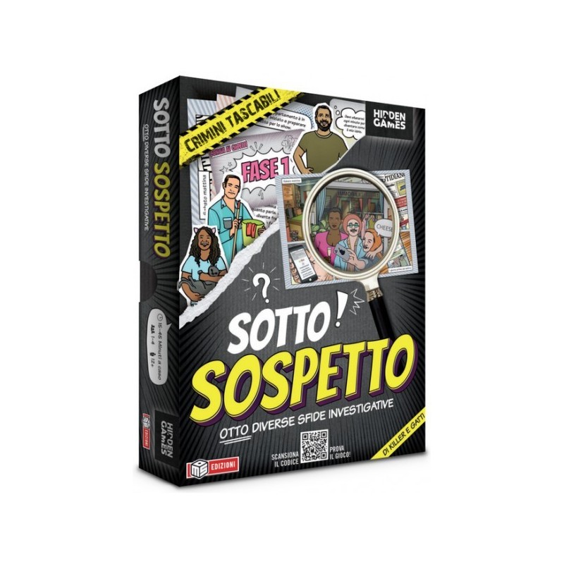 Hidden Games - Sotto Sospetto - gioco da tavolo