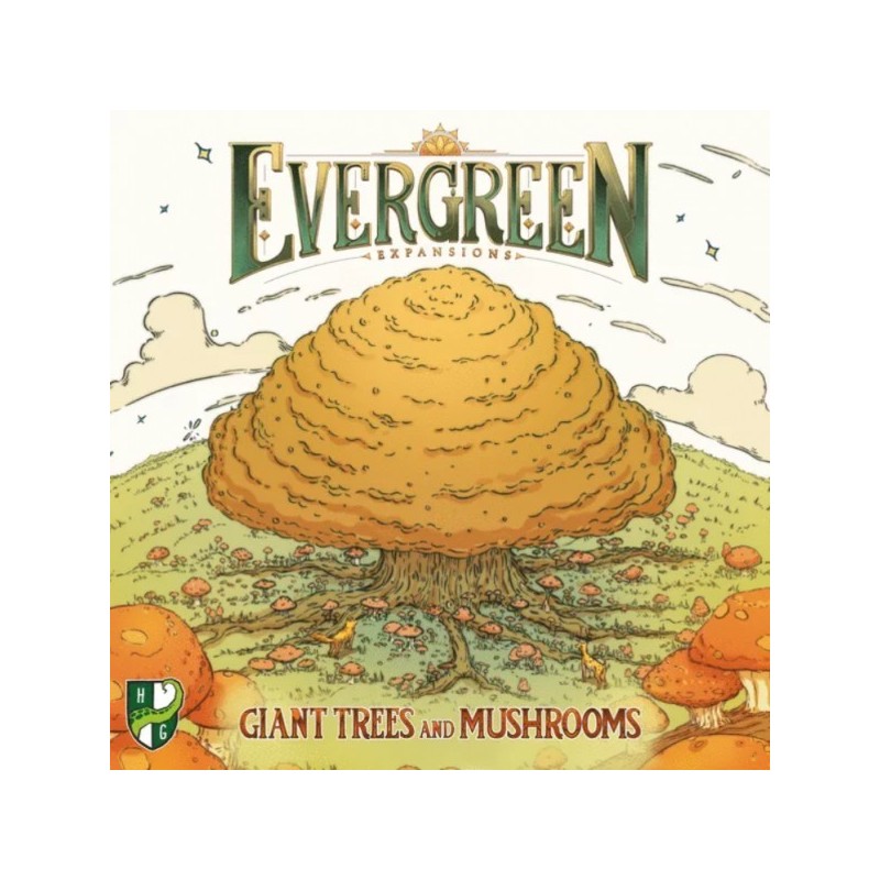 Giant Trees and Mushrooms: Evergreen - gioco da tavolo