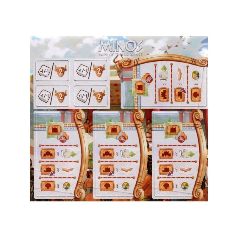 New Building Powers Promo - Minos: Dawn of the Bronze Age - gioco da tavolo