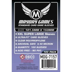 101,5x153 mm bustine protettive MayDay Super Large - 100 bustine MDG7157