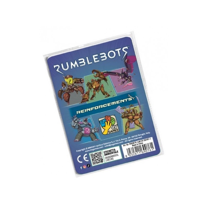 Rinforzi: Rumblebots - gioco da tavolo