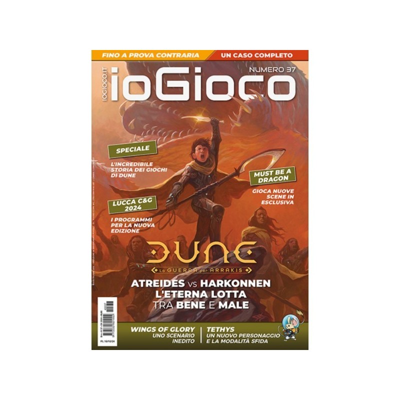 IoGioco N.37 - Rivista Specializzata sui giochi da tavolo (The Games Machines) - accessorio per giochi