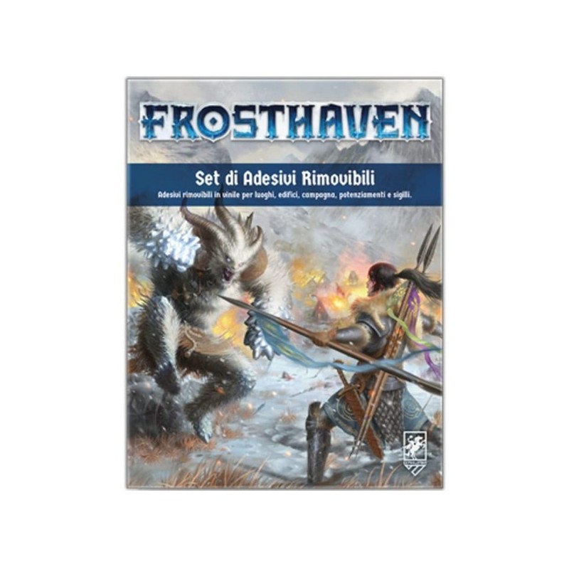 Set Adesivi Rimovibili: Frosthaven - gioco da tavolo