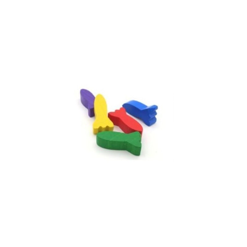 Token Razzo 25x12x8 Blu - accessorio per giochi