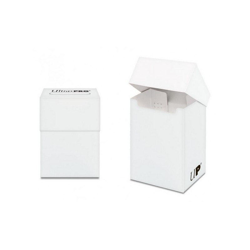 UltraPro - Portamazzo Bianco (Deck Box Solid) 6.40x8.90 cm - UPR82591 - accessorio per giochi