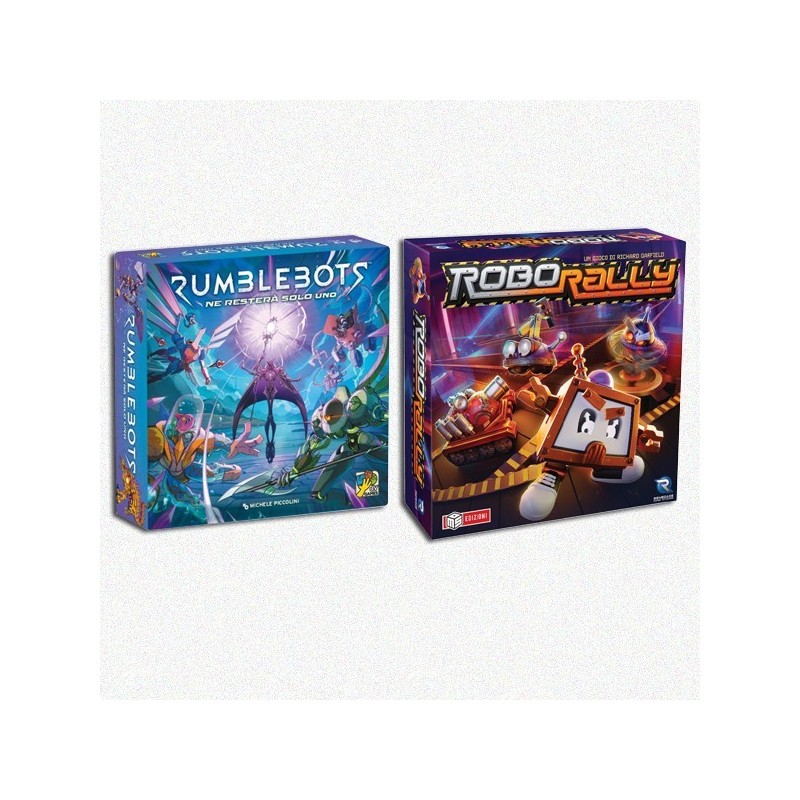 BUNDLE Rumblebots + Robo Rally (New Ed.) ITA - gioco da tavolo