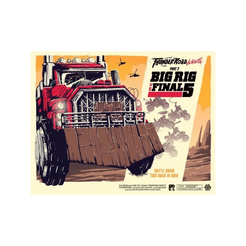 Big Rig and the Final Five - Thunder Road: Vendetta - gioco da tavolo