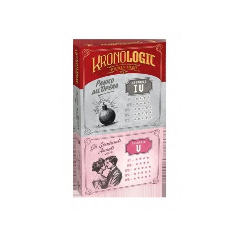 Panico all'Opera e Gli Sventurati Amanti - Kronologic: Paris 1920 - gioco da tavolo