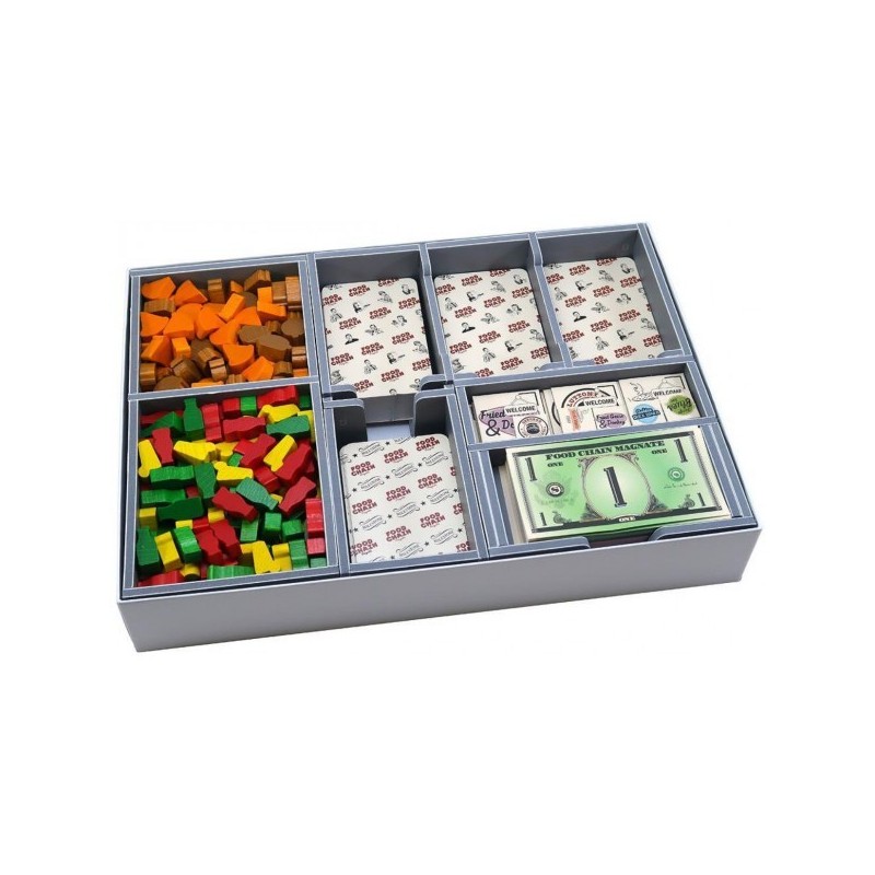 Food Chain Magnate - Organizer Folded Space in EvaCore - FCM - accessorio per giochi