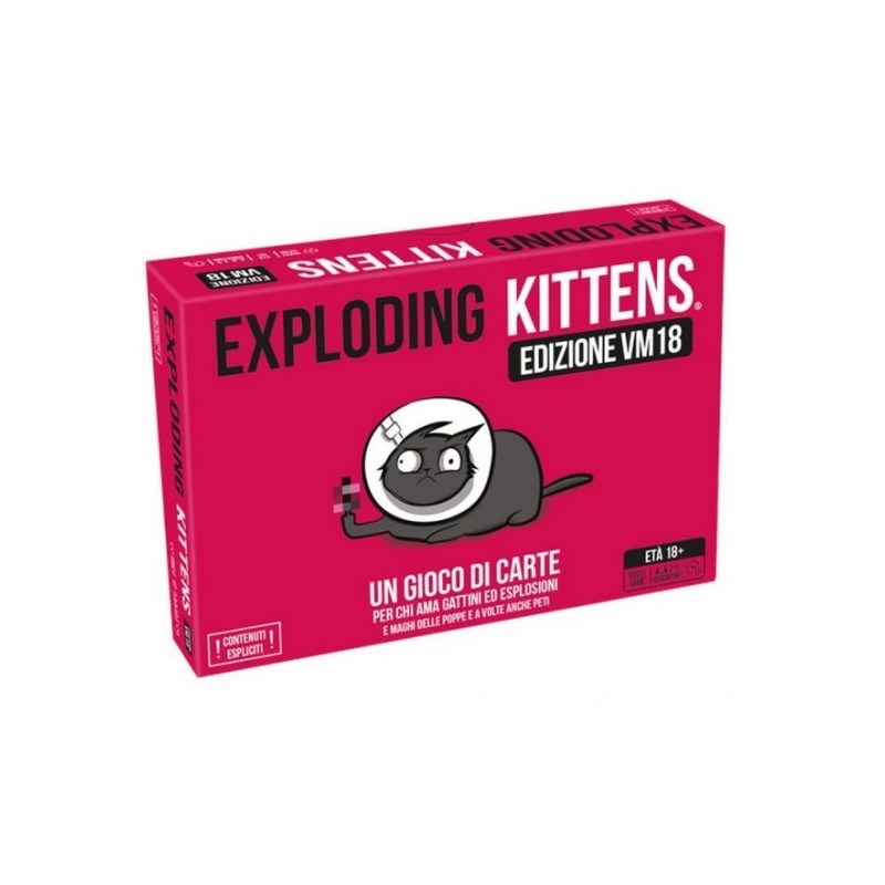 Exploding Kittens VM18 - Pink Edition - gioco da tavolo
