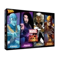 Box 1 (Iceman-Psylocke-Storm-Wolverine) - X-Men: Marvel Dice Throne