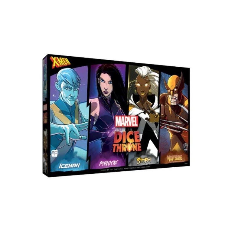 Box 1 (Iceman-Psylocke-Storm-Wolverine) - X-Men: Marvel Dice Throne - gioco da tavolo