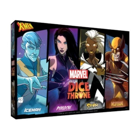Box 1 (Iceman-Psylocke-Storm-Wolverine) - X-Men: Marvel Dice Throne