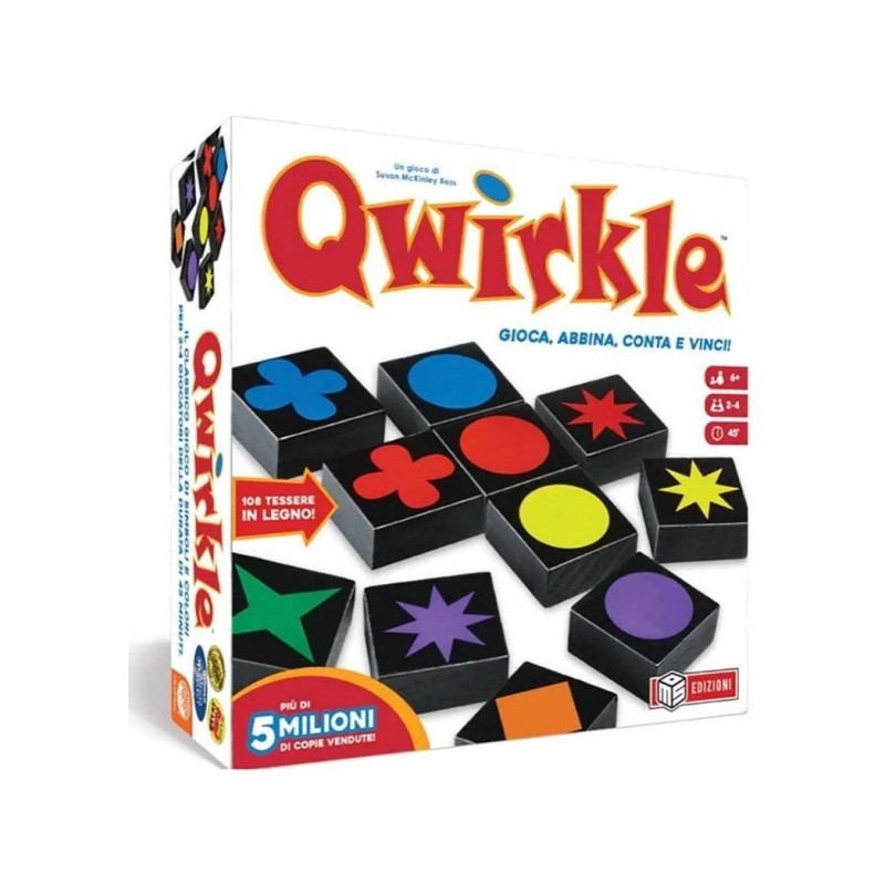 Qwirkle ITA (New Ed,) - gioco da tavolo