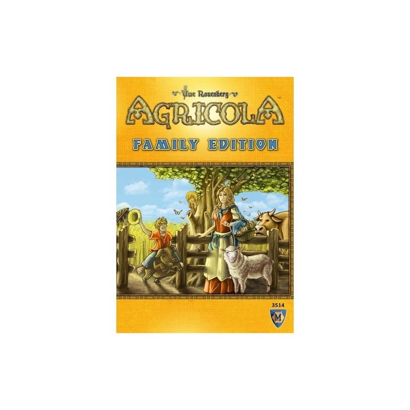 Agricola - Family Edition ENG NO TOKEN LEGNO - gioco da tavolo