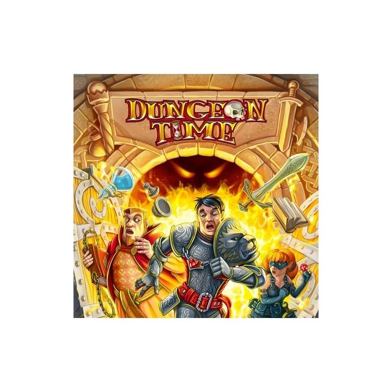 Dungeon Time ENG (rottura su retro scatola, componenti garantiti) - gioco da tavolo