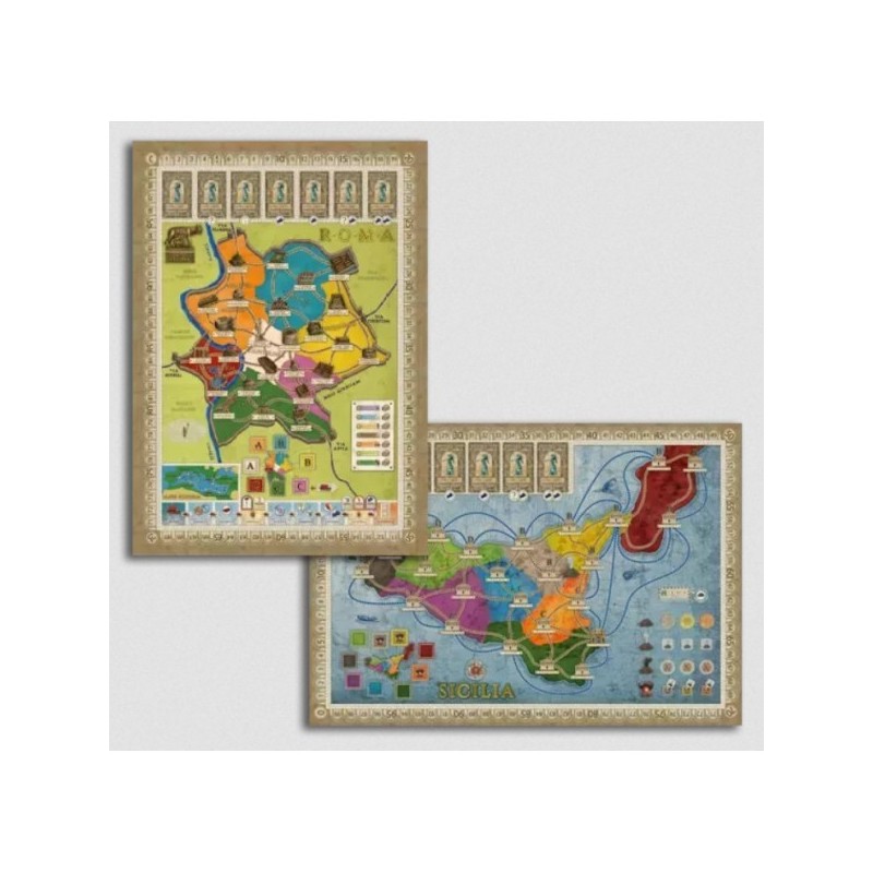 Roma - Sicilia: Concordia ITA - gioco da tavolo