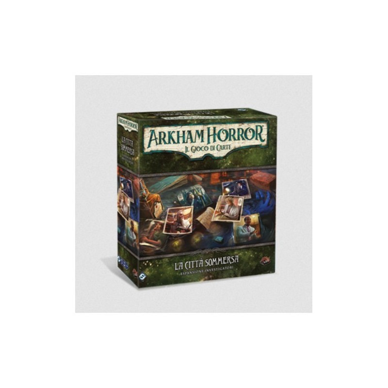 La Città Sommersa (Investigatori) - Arkham Horror: Il Gioco di Carte - gioco da tavolo