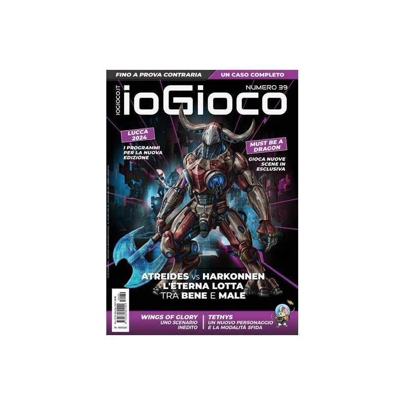 IoGioco N.39 - Rivista Specializzata sui giochi da tavolo (The Games Machines) - accessorio per giochi