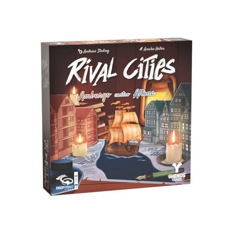 Rival Cities - Amburgo contro Altona - gioco da tavolo