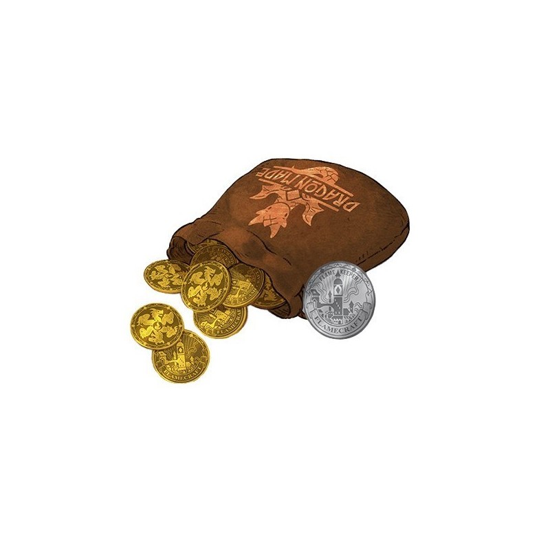 Metal Coins (Serie 2): Flamecraft - gioco da tavolo