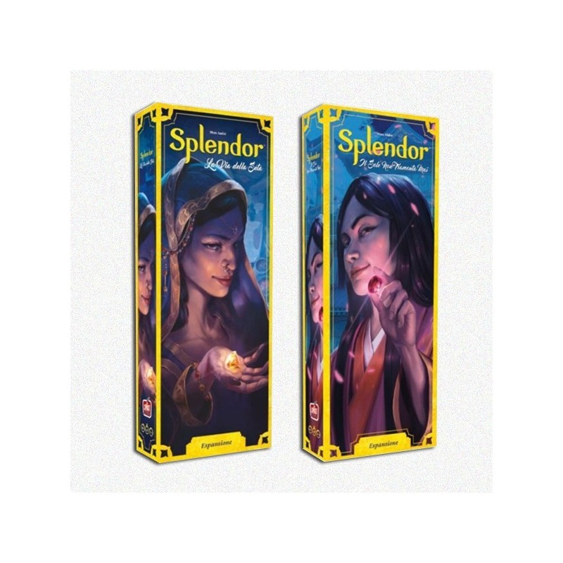BUNDLE Splendor: La Via della Seta + Il Sole Non Tramonta Mai - gioco da tavolo