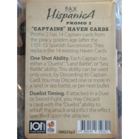 Promo Pack 2 - Captains: Pax Hispanica
