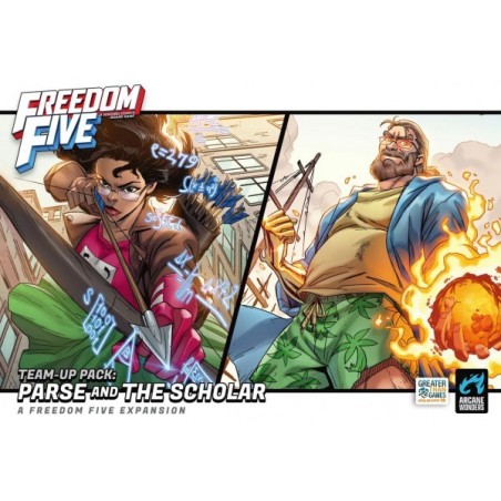 Team-Up Pack Parse and The Scholar: Freedom Five