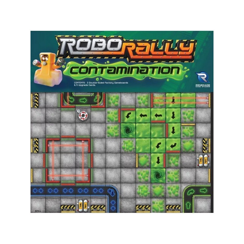 Contamination: Robo Rally (New Ed.) - gioco da tavolo