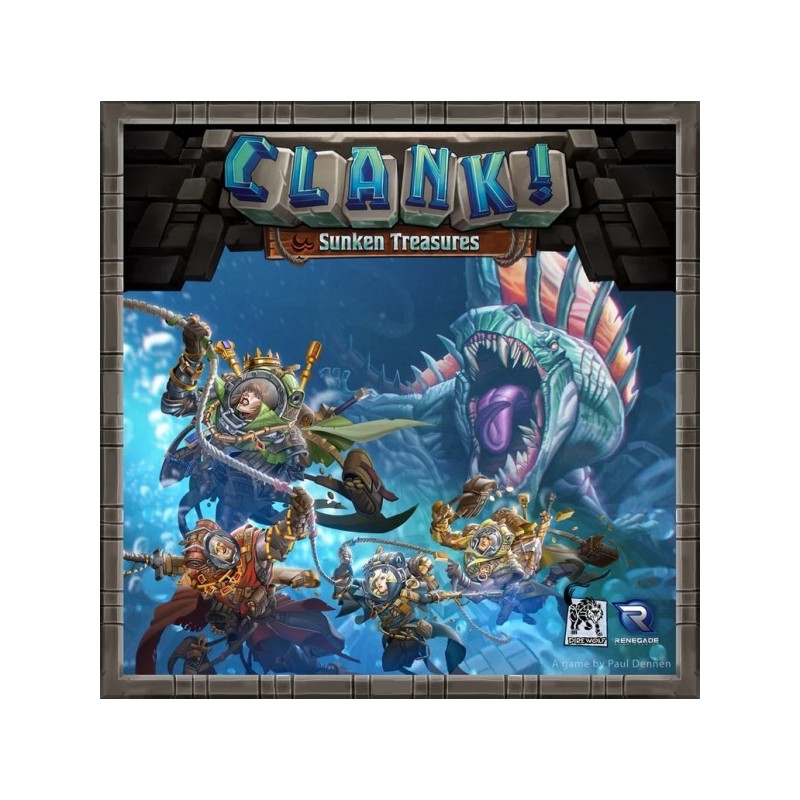 Sunken Treasures: Clank! (New Ed.) - gioco da tavolo