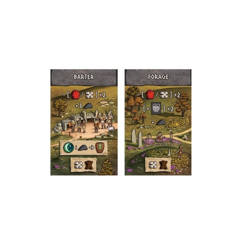 Barter and Forage Promo Tiles: Skara Brae - gioco da tavolo