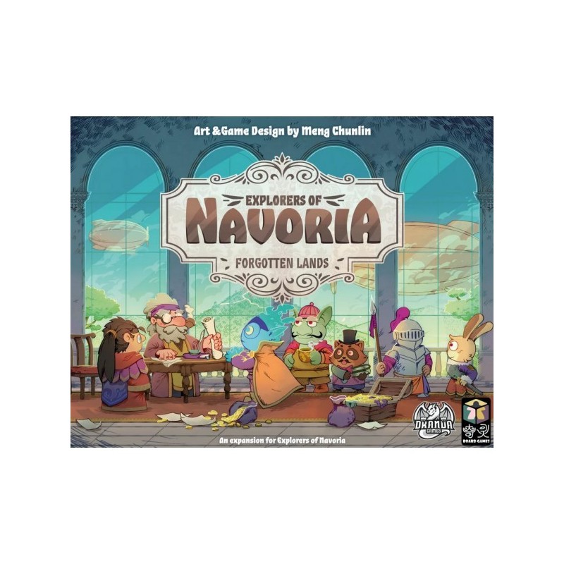 Forgotten Lands: Explorers of Navoria - gioco da tavolo