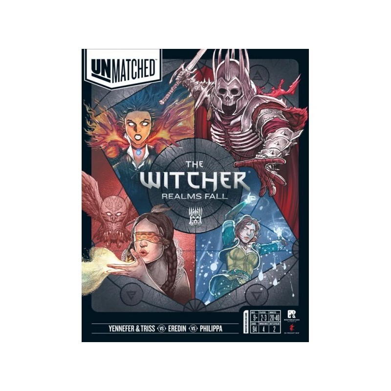 Unmatched: The Witcher - Realms Fall ENG - gioco da tavolo