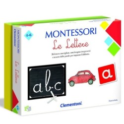 Montessori: Le Lettere - CLEMENTONI