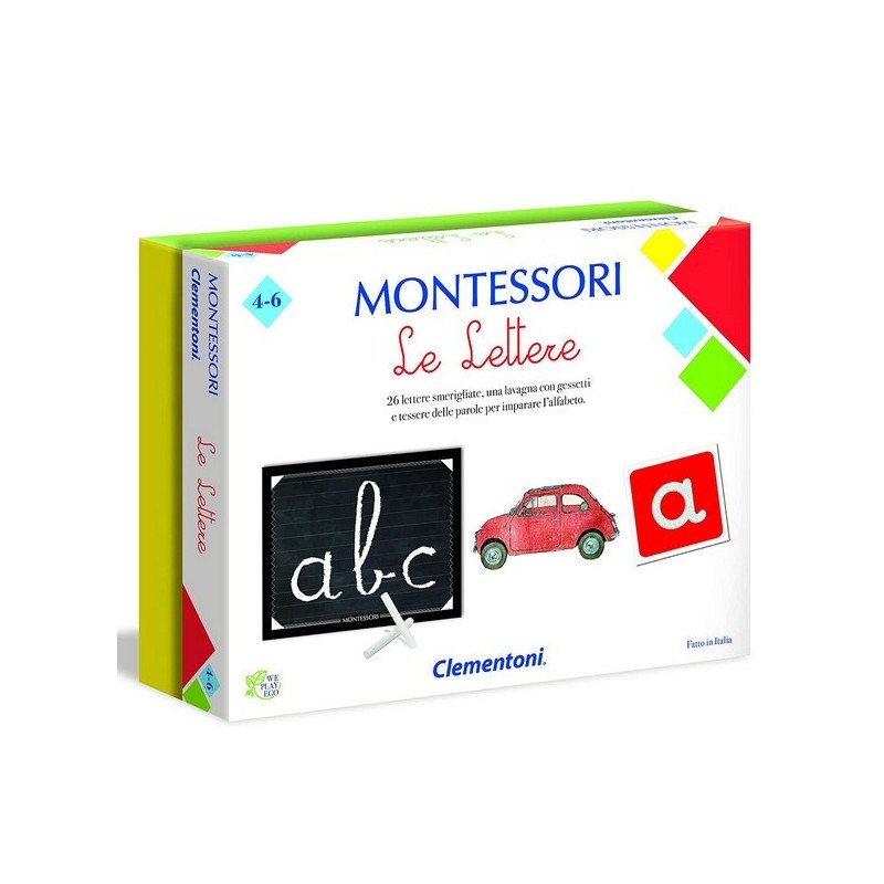 Montessori: Le Lettere - CLEMENTONI - gioco da tavolo