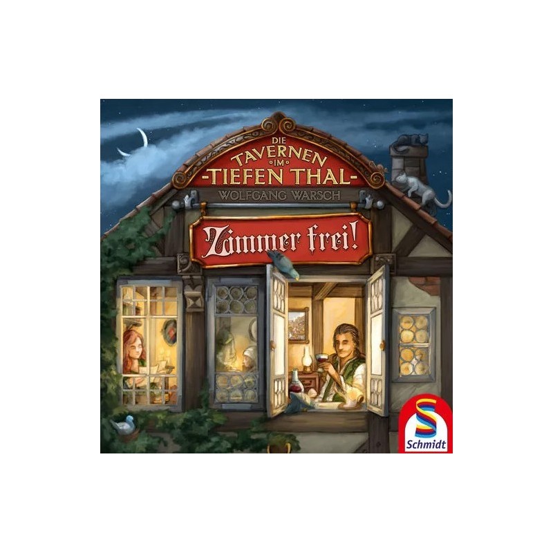 Zimmer Frei!: Die Tavernen im Tiefen Thal (Le Taverne di Valfonda) - gioco da tavolo