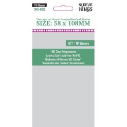 58x108 mm bustine protettive trasparenti Sleeve Kings (Betrayal) - 110 bustine (60 microns) MDG8822